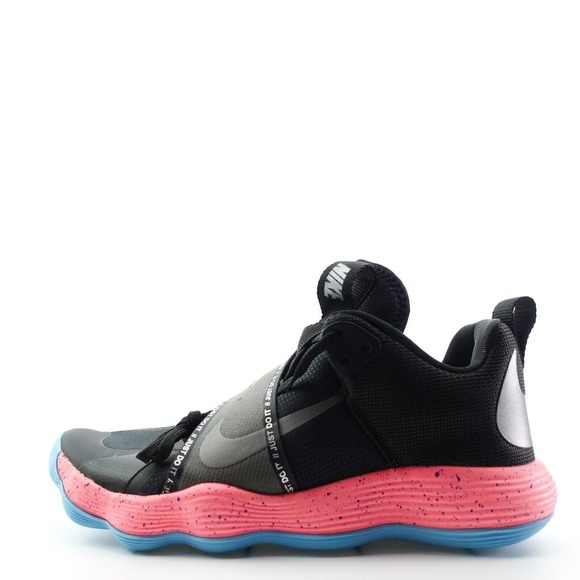 Nike React Hyperset Volleyball Shoes LE Black Pink DJ4473-064 Men\'s Size 10